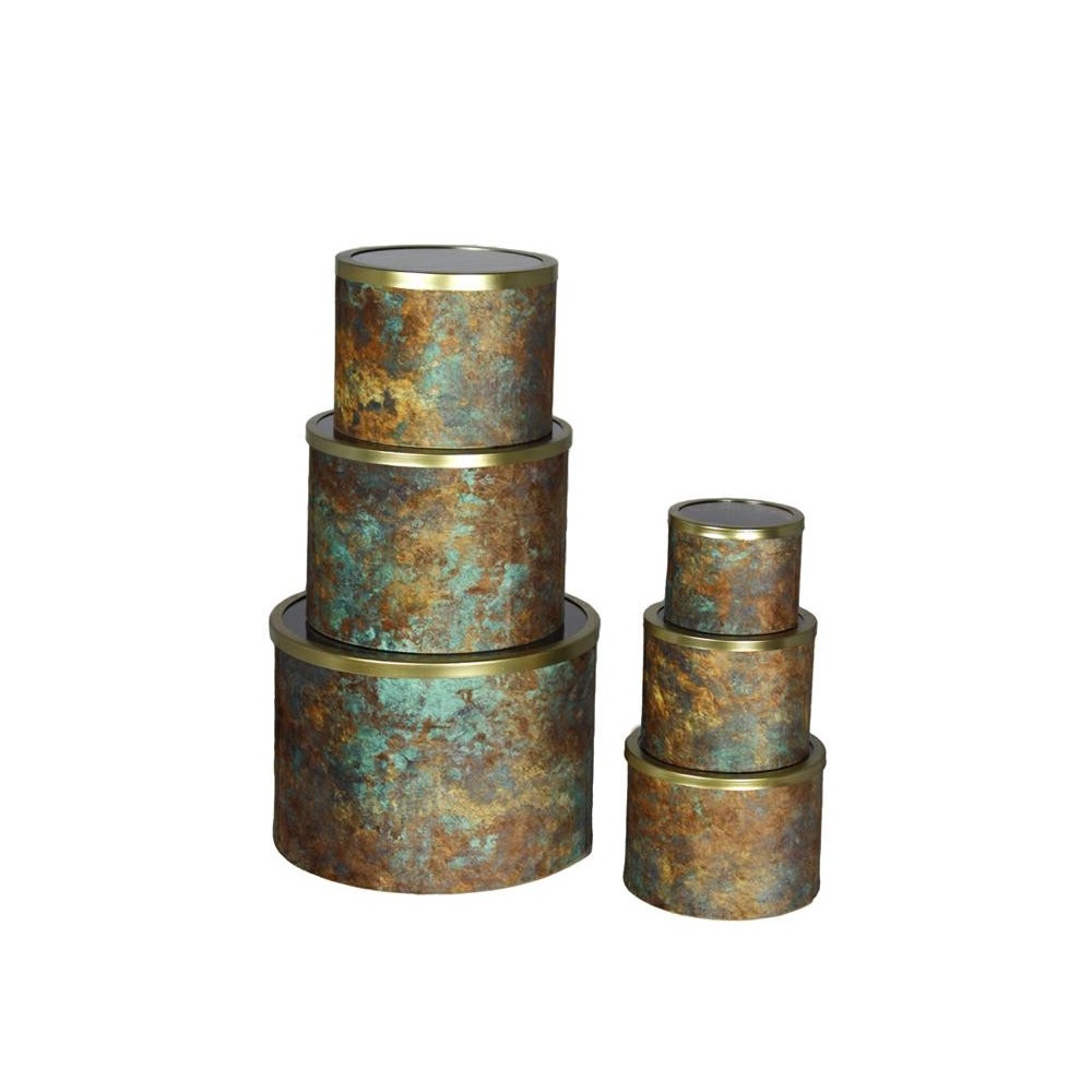 SET 6 SCATOLE RAMATO